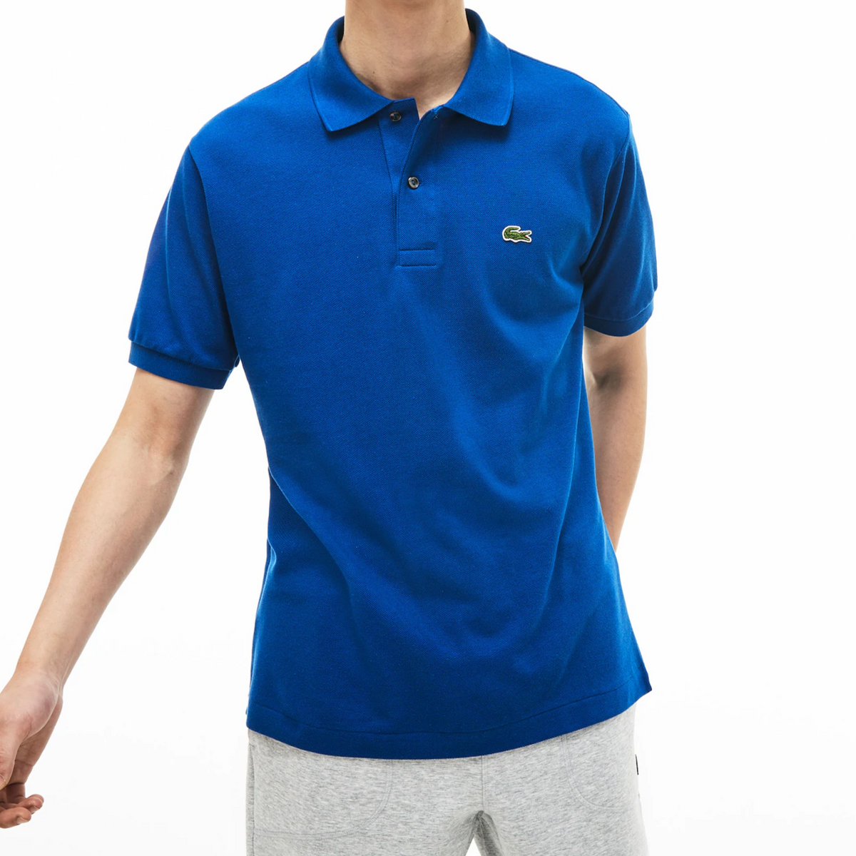 Camisa Gola Polo Lacoste Regular Fit Azul Royal