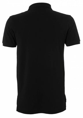 Camisa Gola Polo Ralph Lauren Masculina Custom Fit - Preta