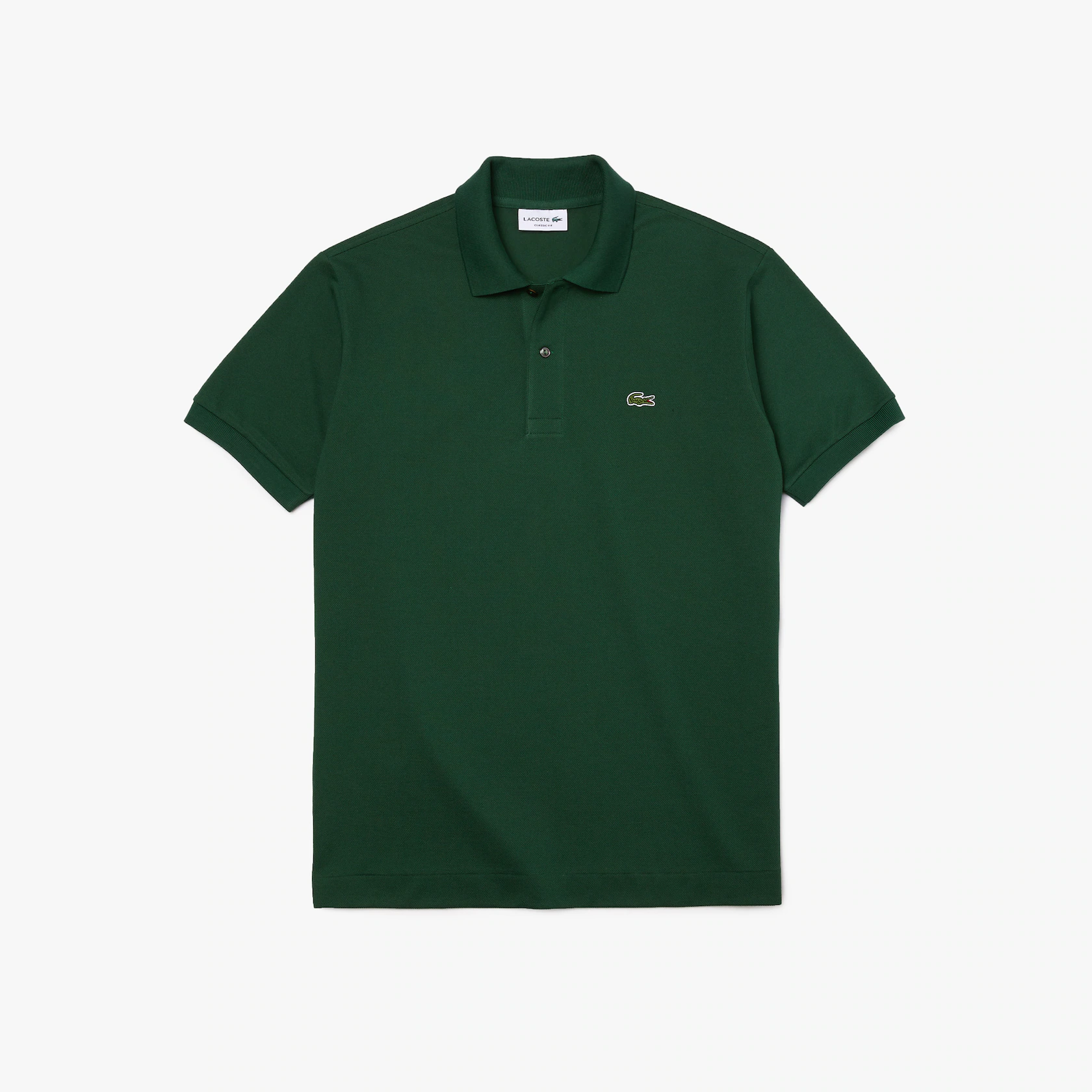 Camisa Gola Polo Lacoste Regular Fit Verde Bandeira