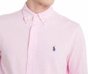 Camisa Social Ralph Lauren Oxford - Rosa Bebê