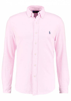 Camisa Social Ralph Lauren Oxford - Rosa Bebê
