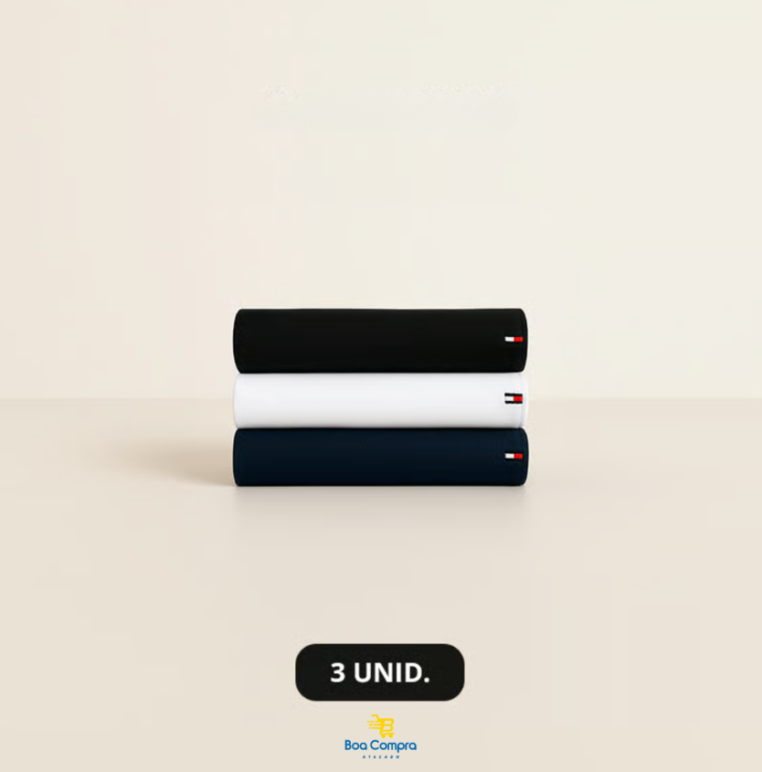 Kit 3 Camisetas Tommy