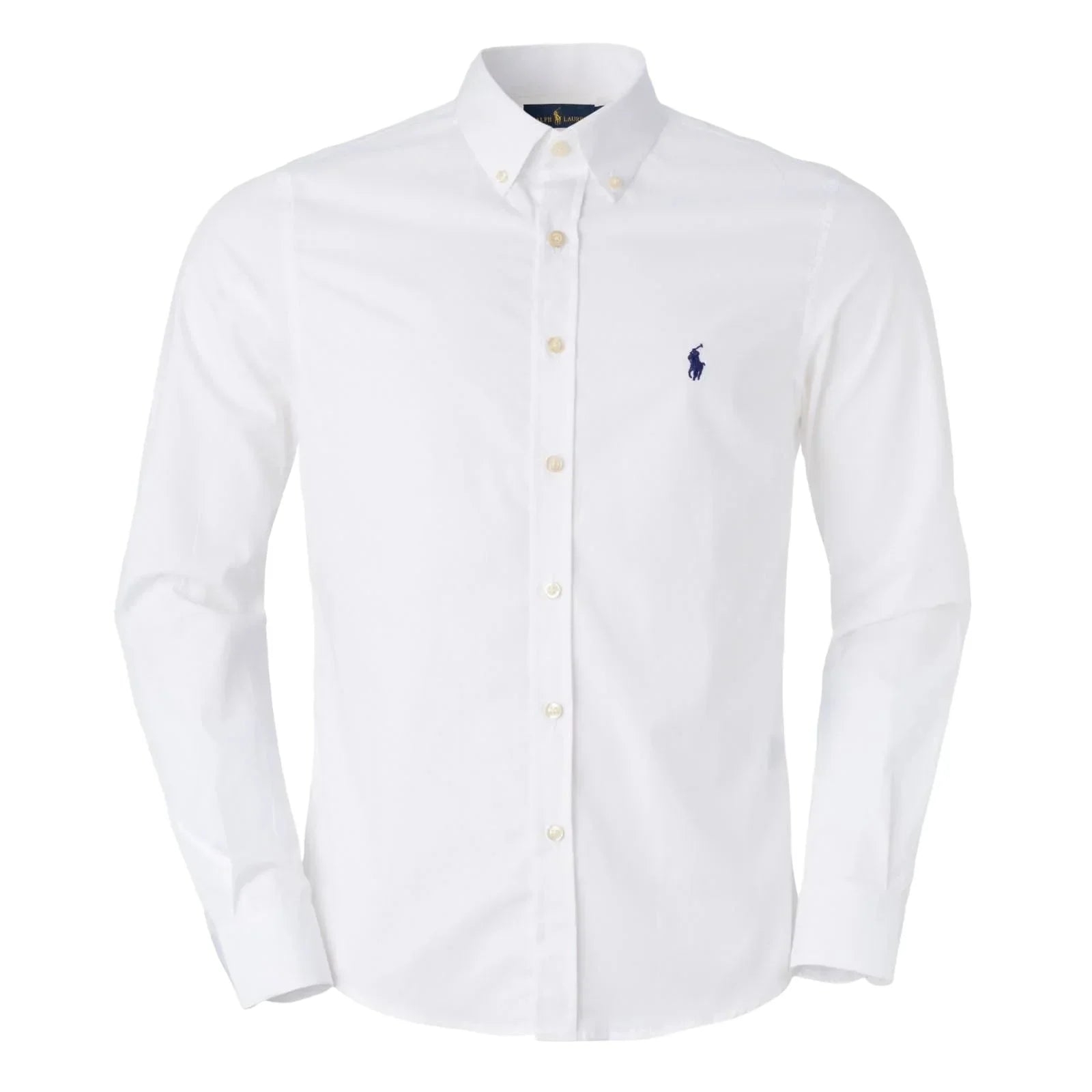 Camisa Ralph Lauren Social Regular Fit Branco