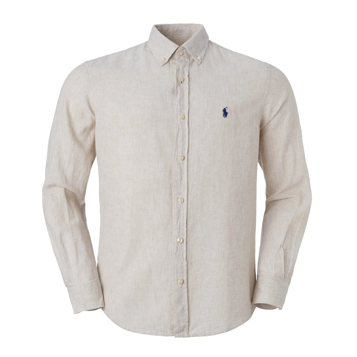 Camisa Ralph Lauren Social Regular Fit Linho