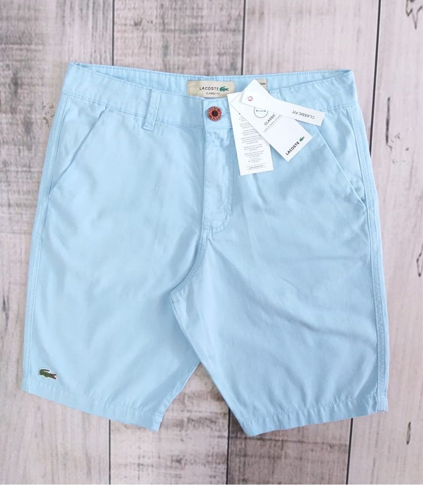 Bermuda Masculina Classic Fit Lacoste - Azul Claro