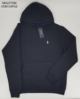 Moletom Ralph Lauren Icon Hood - Preto