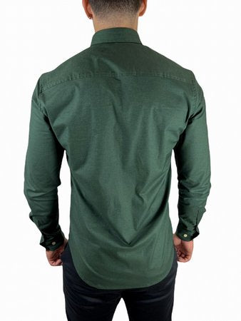 Camisa Social Ralph Lauren Oxford - Verde